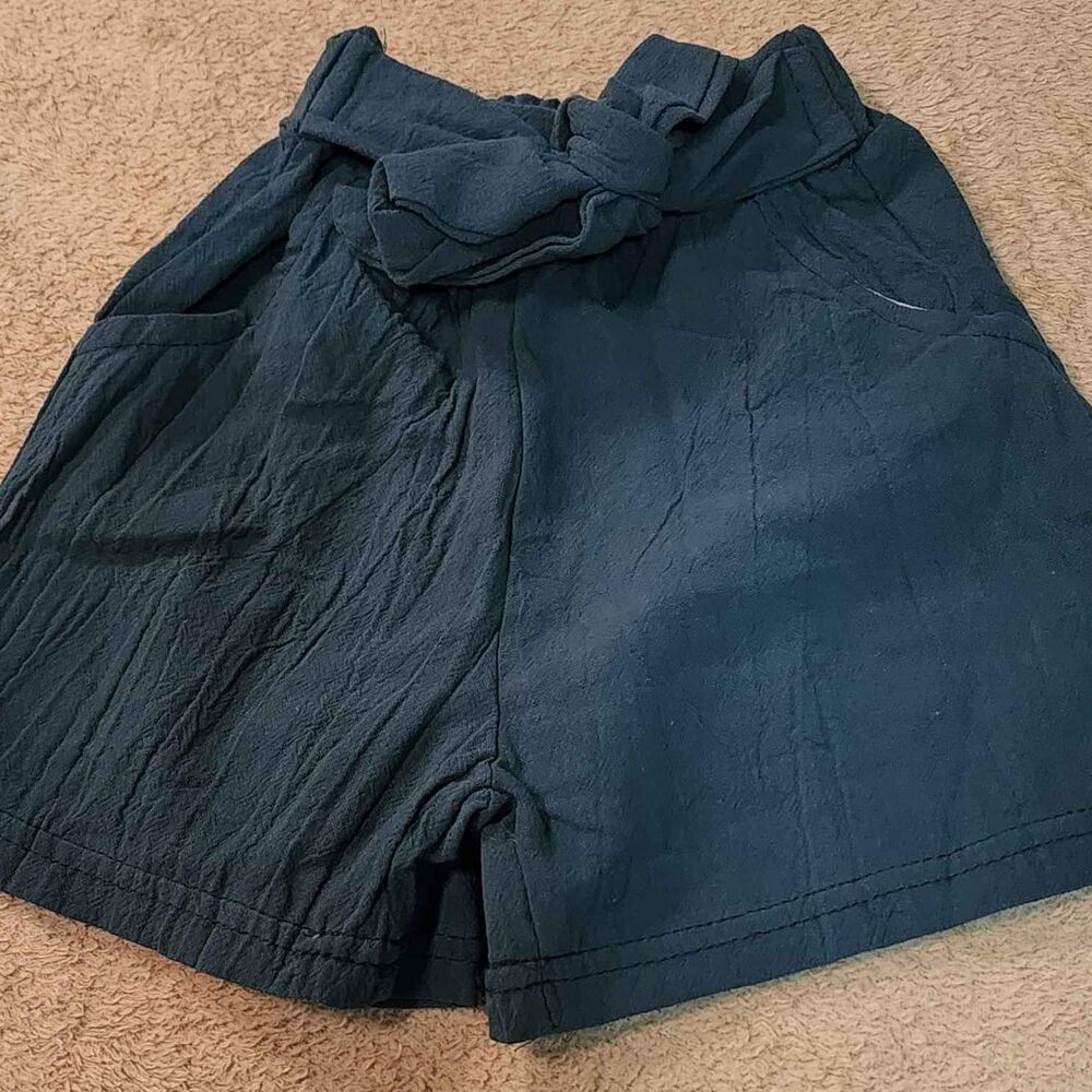 GIRLS SIZE 4 / 5 2pc SHIRT & SHORT Set Size Small Knot Shorts, Matching Set NEW - Picture 7 of 8